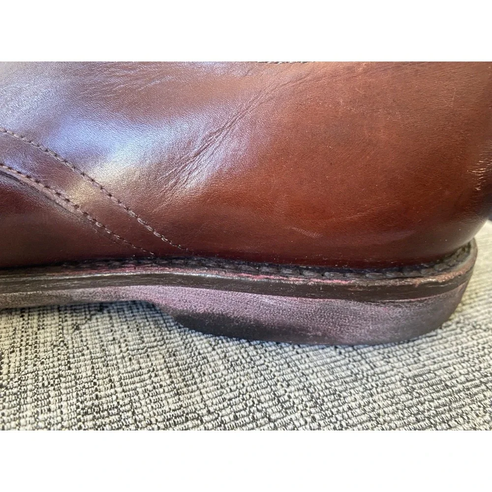 Allen‎ Edmonds 3016 Road Warriors Brown Leather Oxford Shoes Mens Size 8 E